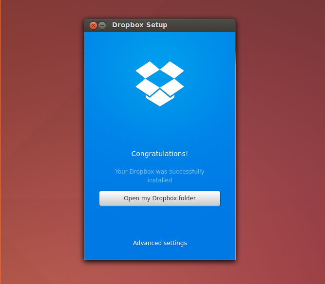 Congratulations Screen