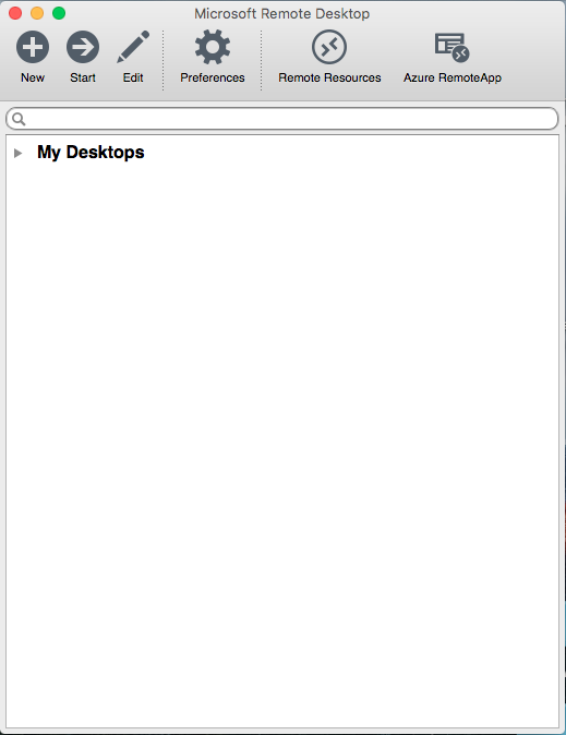 Microsoft Remote Desktop Microsoft Remote Desktop