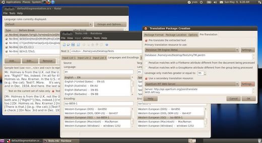 Ratel and Rainbow components of the Okapi Framework Okapi 框架的 Ratel 和 Rainbow 组件