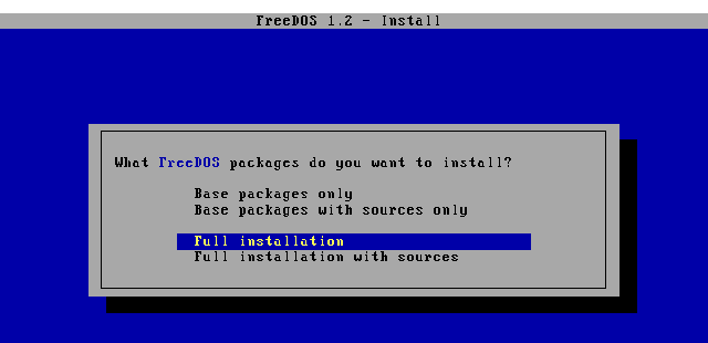 Selecting which packages to install Selecting which packages to install