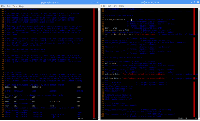 edit the postgresql configuration to allow remote connections edit the postgresql configuration to allow remote connections