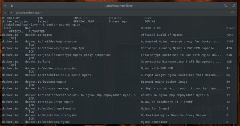 Docker hub Docker hub