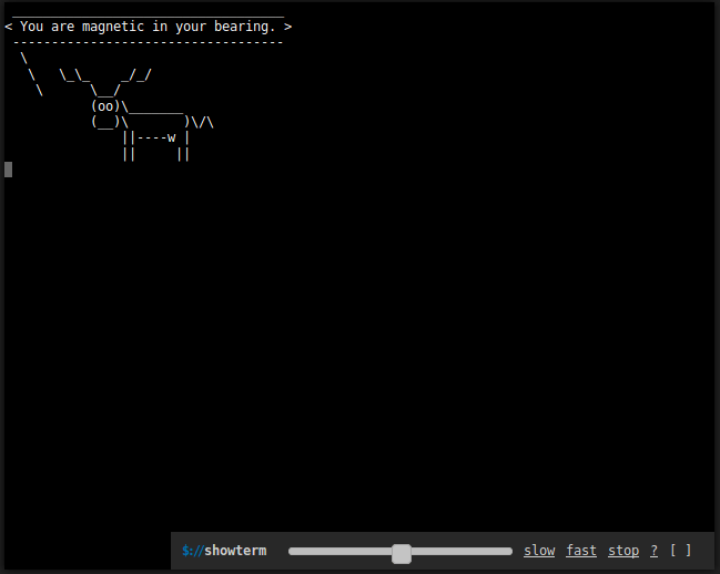 showtermio showtermio