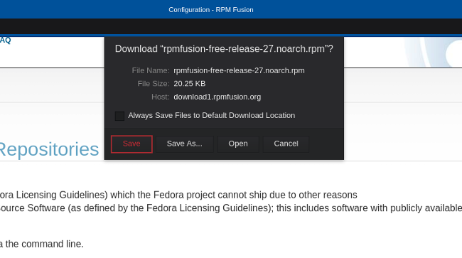 Installing a repo Installing a repo