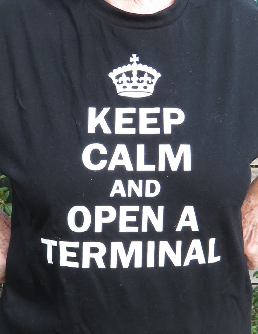 Tshirt, Keep Calm and Open A Terminal Tshirt, Keep Calm and Open A Terminal