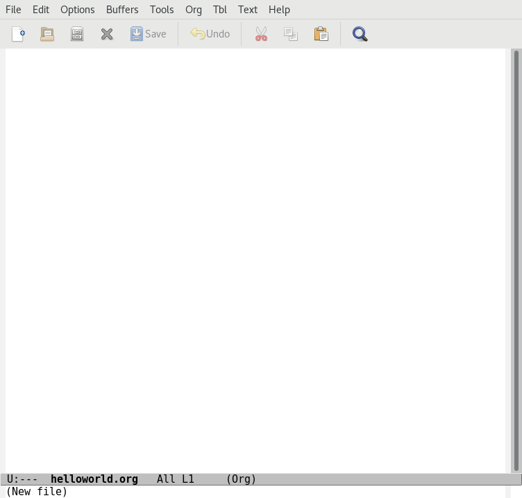 Emacs startup screen Emacs startup screen