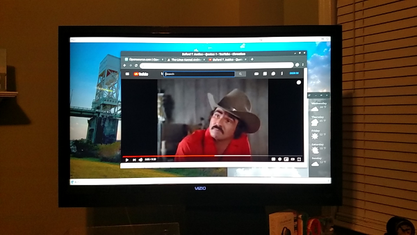 YouTube on the big screen YouTube on the big screen