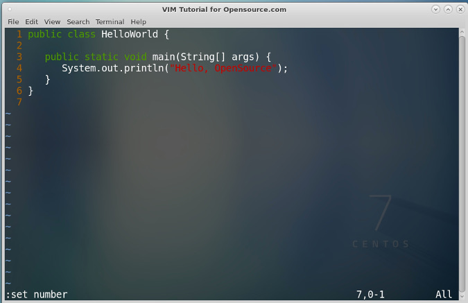 Showing Line Numbers Showing Line Numbers