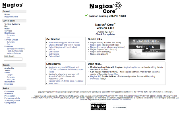 Nagios Core Nagios Core