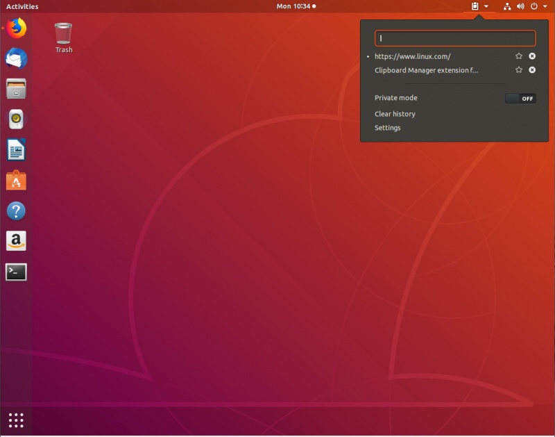GNOME Clipboard GNOME Clipboard