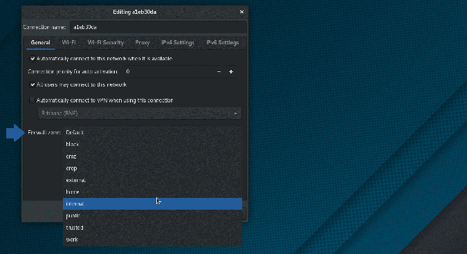Firewall zones Firewall zones