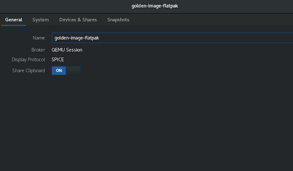 Renaming your virtual machine in GNOME Boxes. Renaming your VM image in GNOME Boxes.