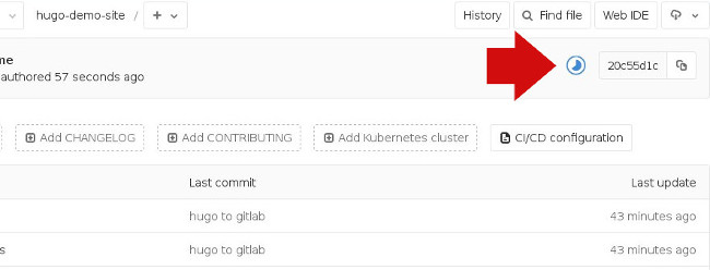 GitLab processing your build GitLab processing your build