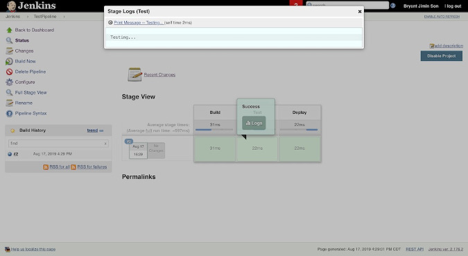 Visit sample GitHub with Jenkins get clone link Visit sample GitHub with Jenkins get clone link