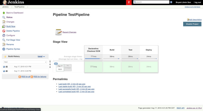 Build again and verify Build again and verify