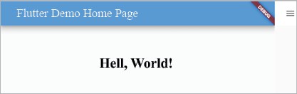 图 4:运行于 8080 端口的 Flutter 演示应用