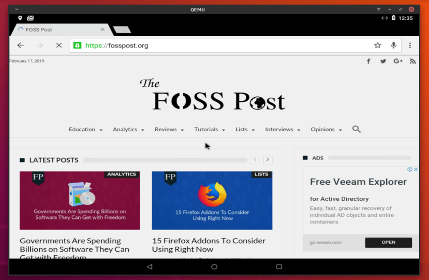 Install Android 8.1 Oreo on Linux To Run Apps & Games 68 android 8.1 oreo on linux