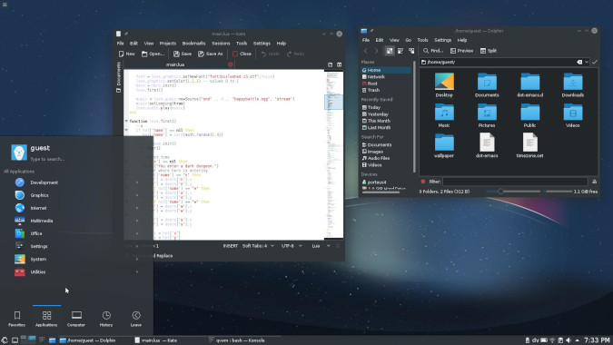 KDE on Porteus KDE on Porteus
