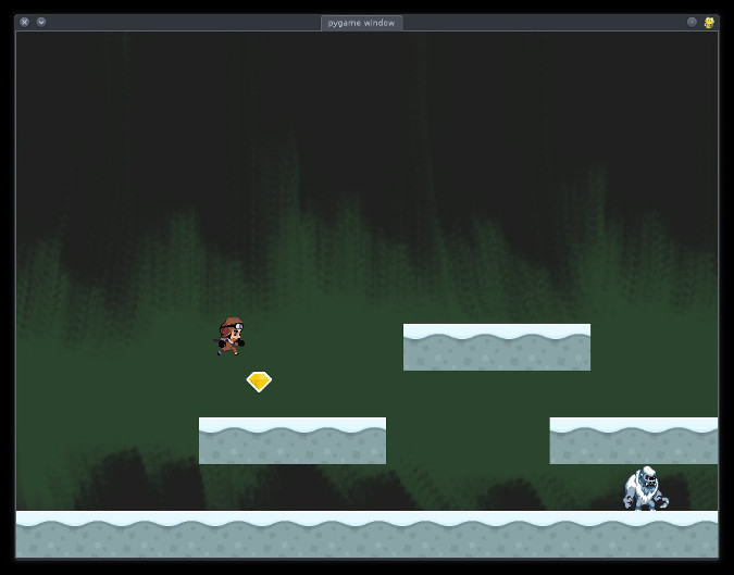 Loot in Python platformer Loot in Python platformer