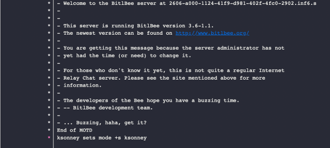 BitlBee on XChat BitlBee on XChat