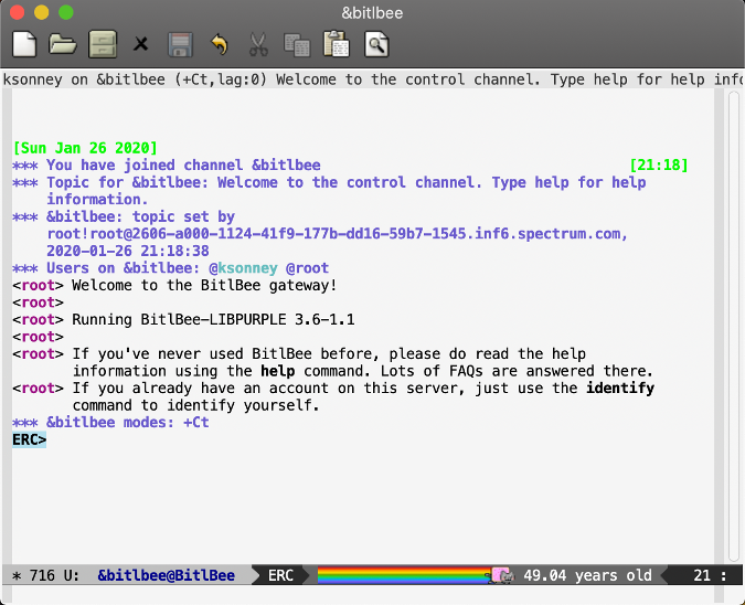 Chatting with erc 使用 ERC 与人交谈