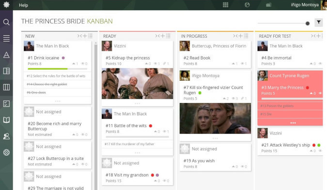 Taiga screenshot Taiga screenshot