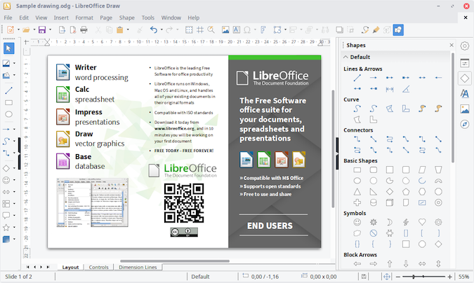 LibreOffice screenshot LibreOffice screenshot