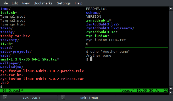 tmux terminal tmux terminal