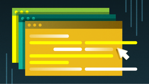 Computer screen with files or windows open Computer screen with files or windows open