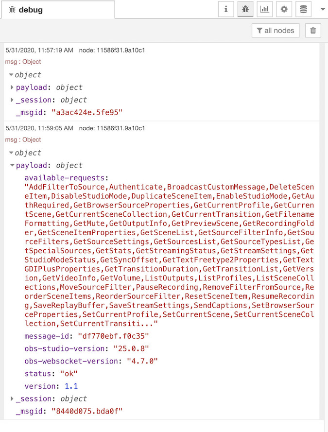 The response to "GetVersion" The response to “GetVersion”