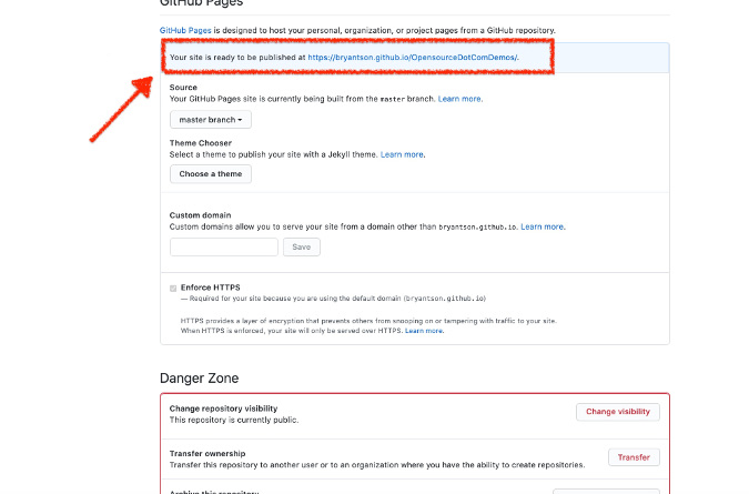 Link to GitHub Pages docs site Link to GitHub Pages docs site
