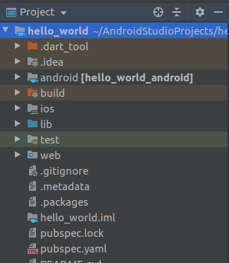 File tree with web directory File tree with web directory
