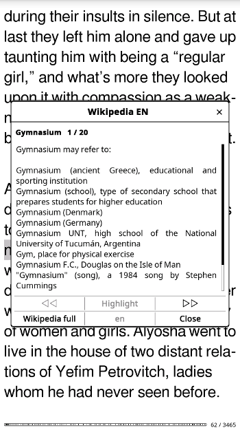 KOReader Android app KOReader Android app