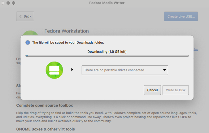 Downloading Fedora Workstation 下载 Fedora Workstation