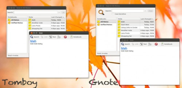 Tomboy and Gnote Tomboy and Gnote