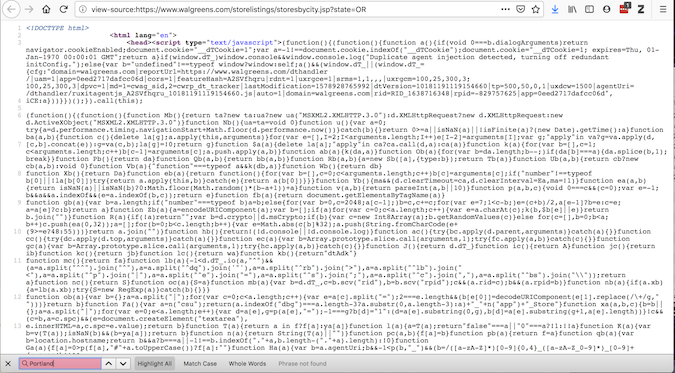 Walgreens source code Walgreens 源代码