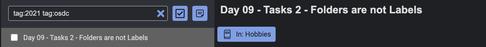 Finding a note Finding a note