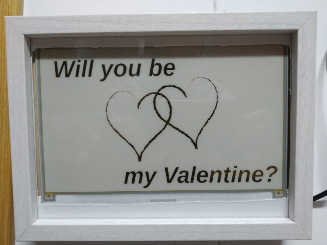 E Ink calendar screensaver E Ink calendar screensaver