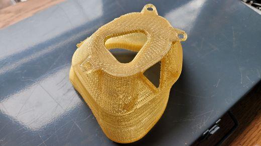 High-temperature 3D-printed mask High-temperature 3D-printed mask