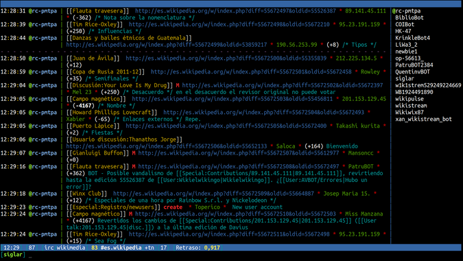IRC on WeeChat 0.3.5 IRC on WeeChat 0.3.5