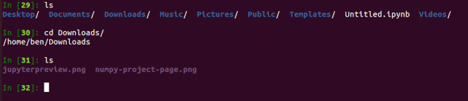 IPython shell commands IPython shell commands
