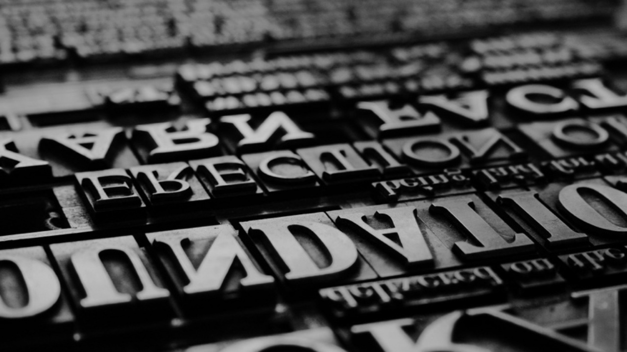 Typewriter in the grass