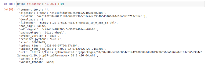 Indexing an item Indexing an item