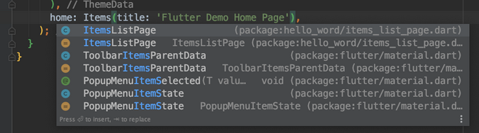 IDE suggests autocompleting code IDE 建议自动补完的代码