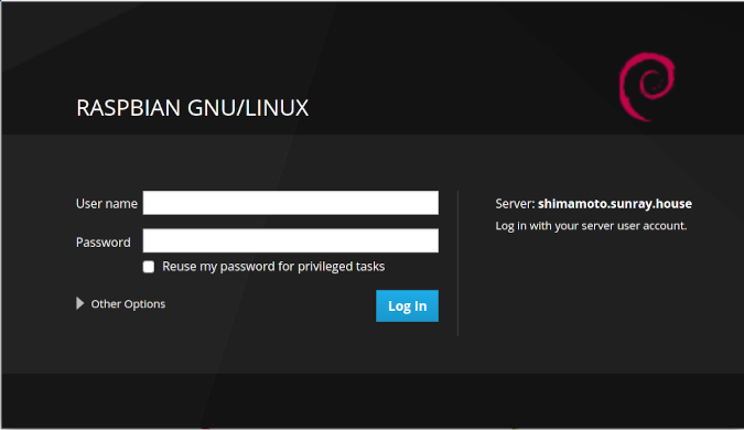 Cockpit home page Cockpit home page