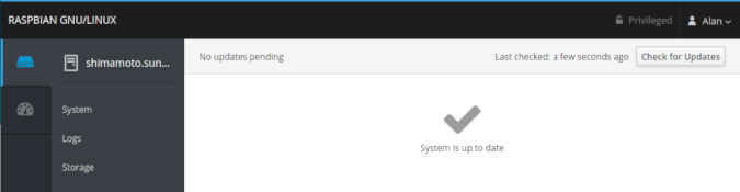 Software updates in Cockpit Software updates in Cockpit