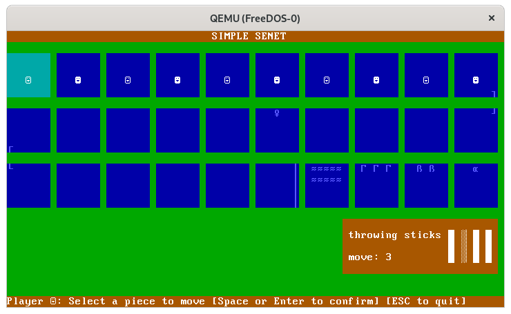 The ancient game of Senet The ancient game of Senet