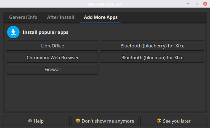 EndeavourOS install apps EndeavourOS install apps