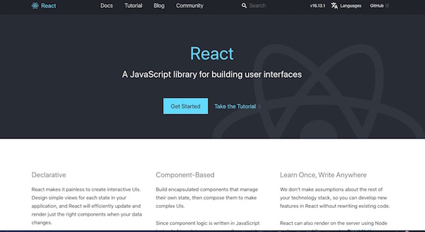 React page React page