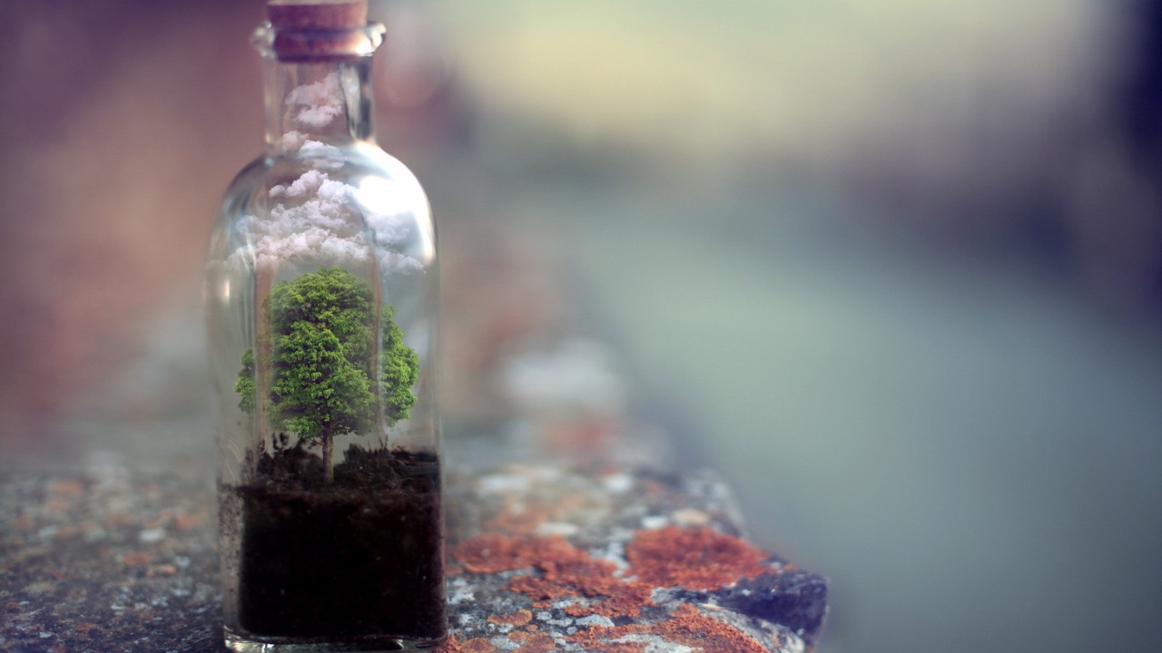 Shipping containers stacked